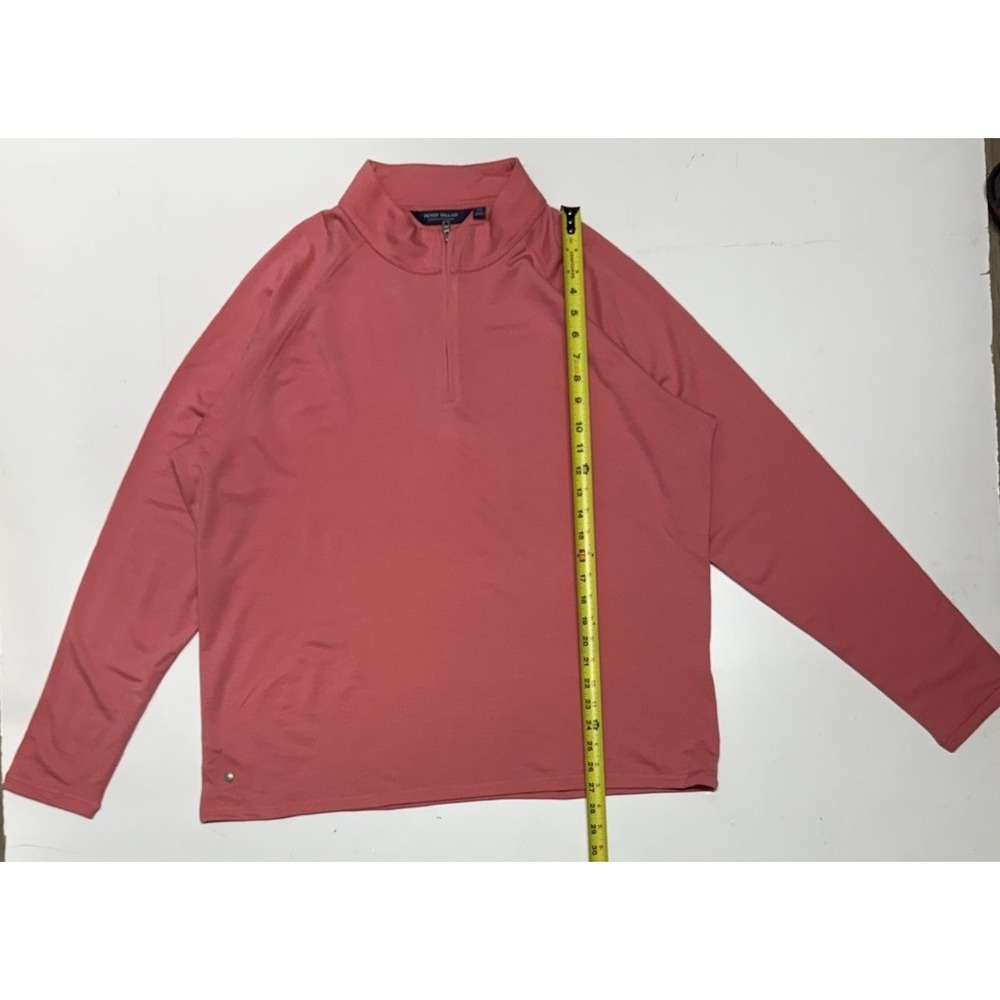 Peter Millar Mens 2XL Excursionist Flex Quarter Zip $200 Performance Pullover